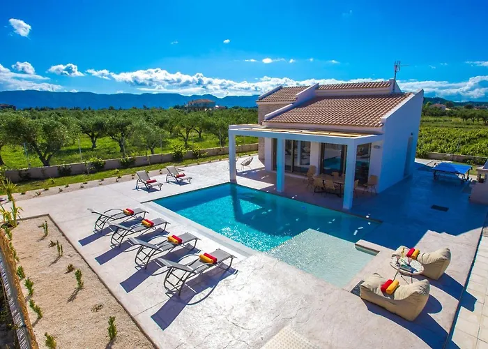 Villa Zante Prime Heated Pool Plános