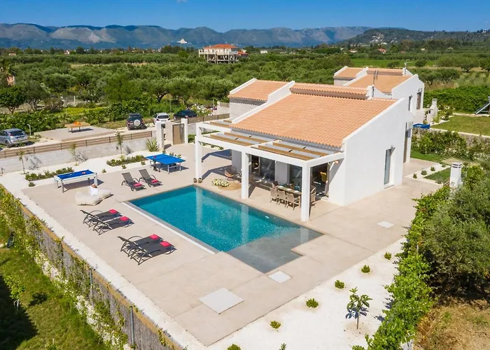 Villa Zante Prime Heated Pool Plános