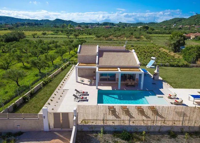 Villa Zante Prime Heated Pool Plános